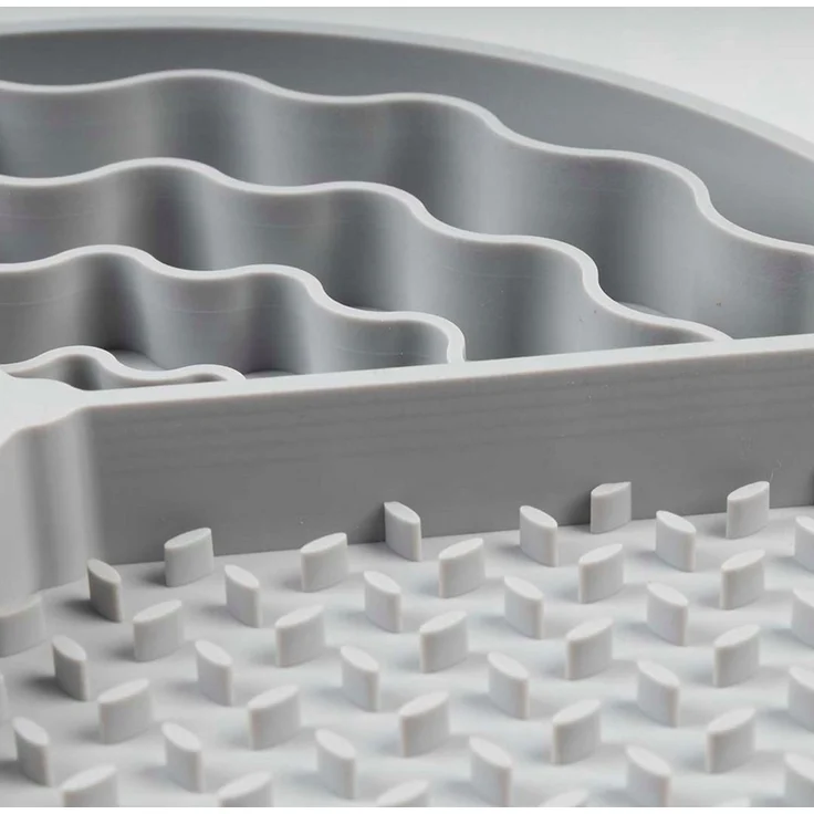 DUVO+ Napf Duvoplus Anti-Schlingnapf Triple - grau – Bild 3