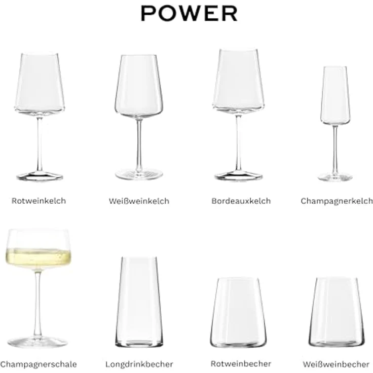 Stölzle Lausitz Champagnerschalen Power 2er-Set 275 ml – Elegante Kristallgläser ideal für Champagner, Sekt & Prosecco – Hochwertige Sektgläser aus deutscher Herstellung – Spülmaschinen- & Stoßfest – Bild 7
