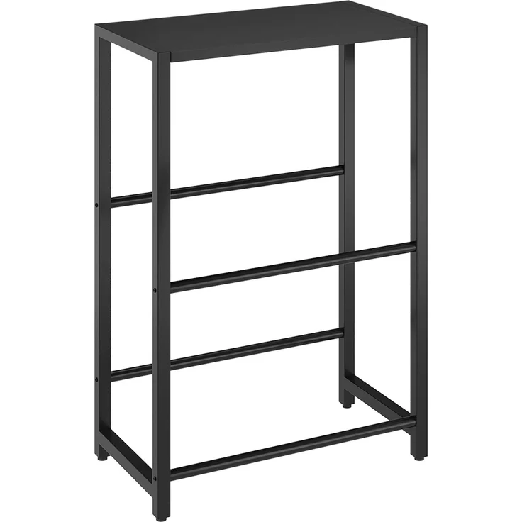 STEELSØN 'Macondo' Getränkekistenregal, Metall, schwarz, 115x75x33 cm, Getränkeregal für 4 Kisten, mit Ablagefach – Bild 9