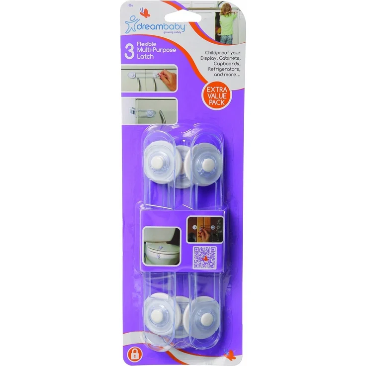 Dreambaby Mini-Mehrzweck, Packung mit 3, Transparent – Bild 8