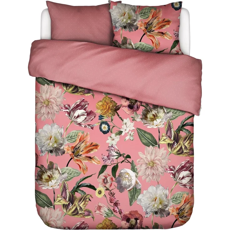 Essenza Bettwäsche Filou Summer Mauve Baumwollsatin, 200 cm x 200 cm – Bild 1