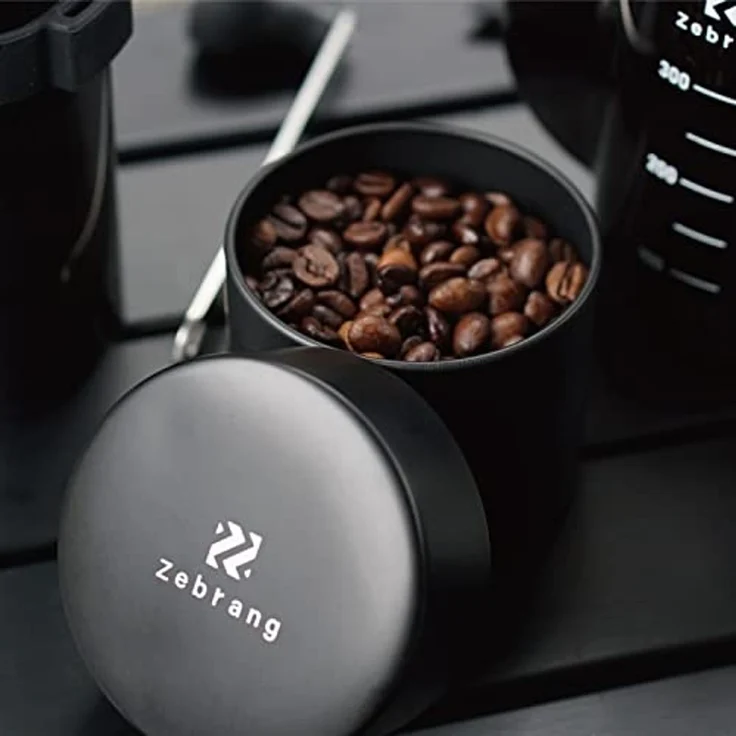 Kaffeedose Zebrang für 50g schwarz von HARIO – Bild 4