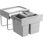 HAILO Abfallsorter 29 (12 + 2x8,5) Liter RAUMSPAR TANDEM S ab 50 cm Schrankbreite
