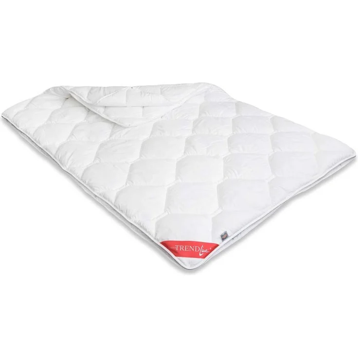 Badenia Trendline 4-Jahreszeiten-Steppbett Micro weiß 135 x 200 cm Bettdecke – Bild 5