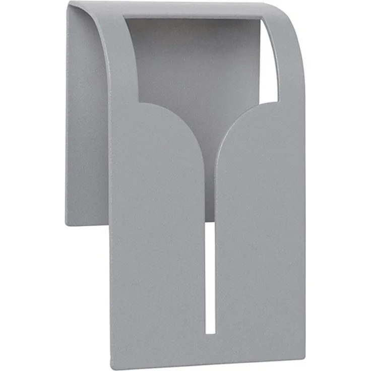 blomus Handtuchklemme Handtuchklemme Bogo, Handtuchhalter, Wandklemme, Stahl pulverbeschicht