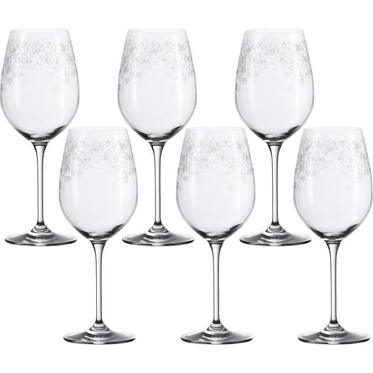 Leonardo Chateau Weißweinglas 6er Set, Weinglas, Edles Glas mit Gravur, 400 ml, 35301 – Bild 1