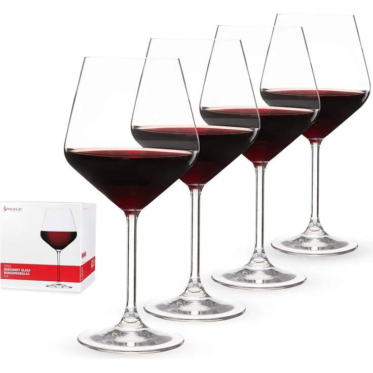 SPIEGELAU 4670180 STYLE Burgunderglas 4er Set
