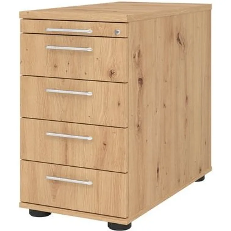 HAMMERBACHER Hammerbacher Standcontainer - 42 8 x 76 x 80 cm 4 Schübe