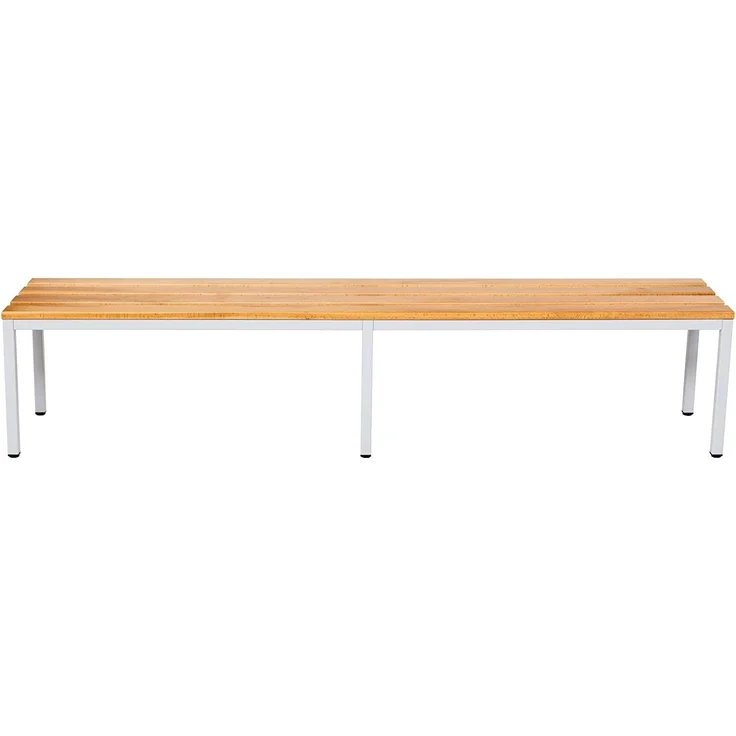 Garderobenbank 200 cm grau – Bild 7
