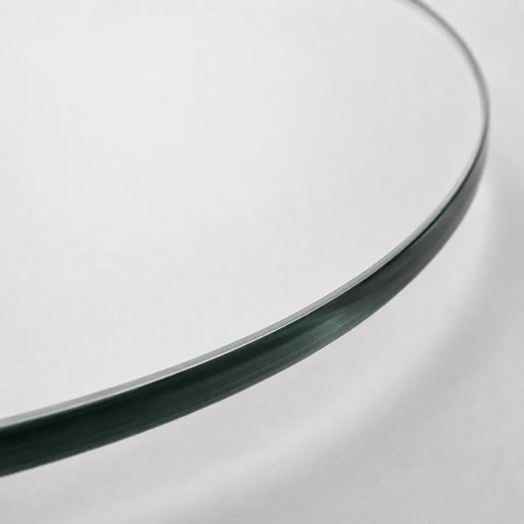 Glasplatte 100cm TERRY Rund 8mm Stärke Glasscheibe Kaminplatte Bodenplatte – Bild 6