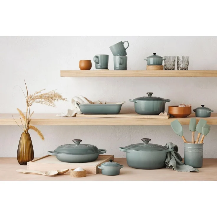 LE CREUSET Kochbesteck-Set Classic Kochkellen-Set 5tlg. Craft, 1.1 L, Sea Salt, 69003007170003 – Bild 3