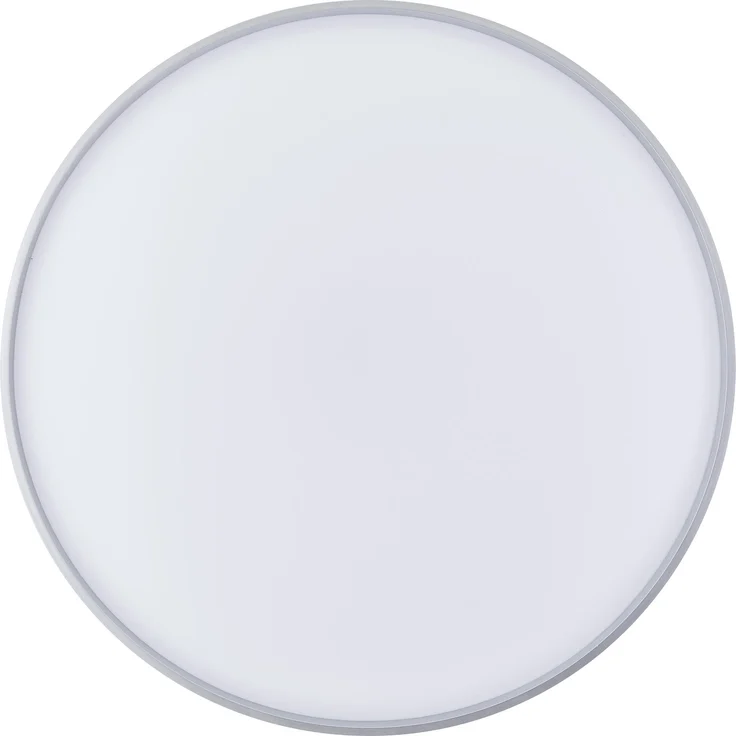 Brilliant LED Deckenleuchte Britt G80761/58 Flur, Küche, Wohnzimmer, Schlafzimmer, Arbeitszimmer Metall/Kunststoff Indoor Decke silber - LED fest integriert – Bild 6