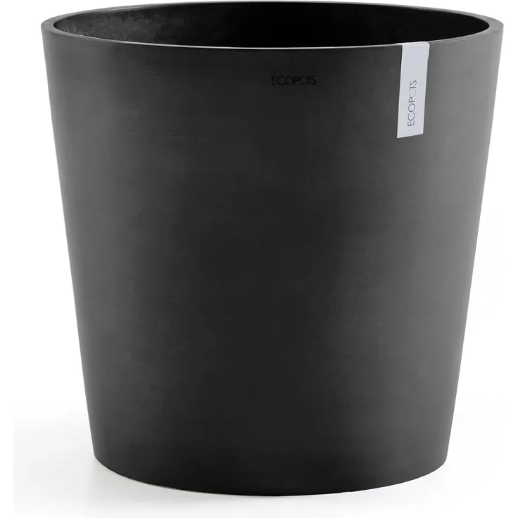 Ecopots Pflanztopf Amsterdam Ø 50 x 43,8 cm dunkelgrau