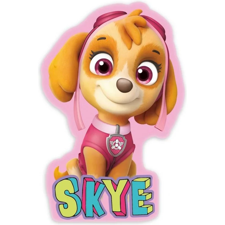 Paw Patrol 'Skye' Dekokissen, Polyester pink, 22.5 x 5 x 33 cm – Bild 2