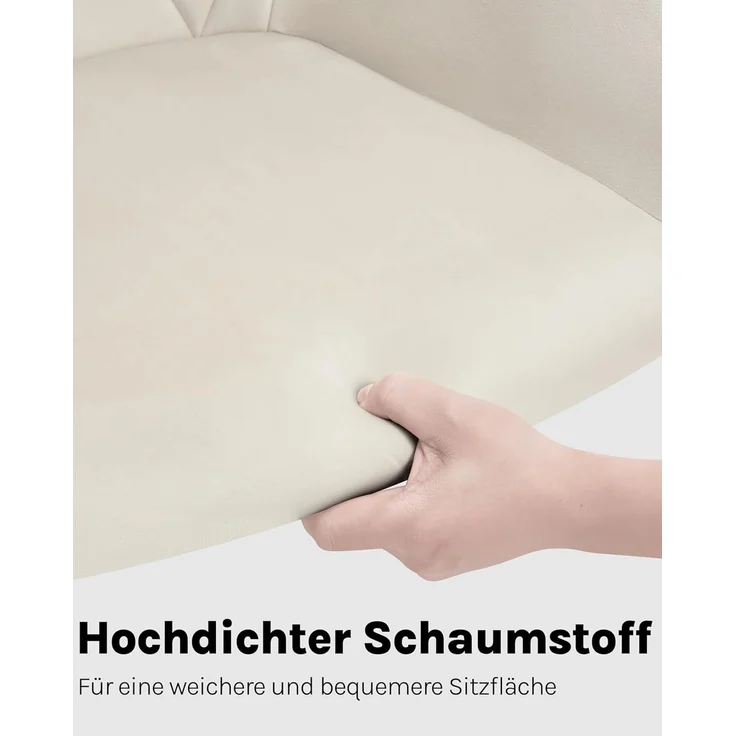 Woltu Esszimmerstuhl (1 St), mit Samtbezug, Küchenstuhl, mit Metallbeinen – Bild 6