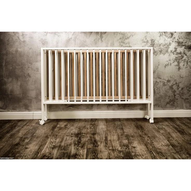Tissi Gitterbett faltbar weiss inkl. Matratze 60x120 cm – Bild 5