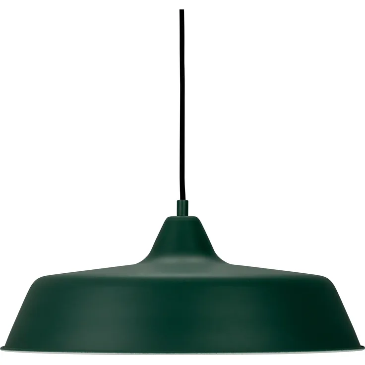Dyberg Larsen Pendelleuchte Raw, LED Hängelampe in dunkelgrün, E27 Fassung, 20 Watt, 3 Meter Kabel for flexible Montage