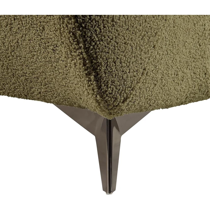 ATLANTIC home collection Sessel Shawn, mit Federkern, trendy Bezug mit Teddyoptik – Bild 7