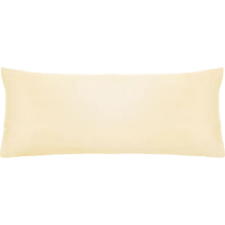 biberna Feinjersey-Spannbetttuch 0077144, gelb, 2x 40x80cm – Bild 1