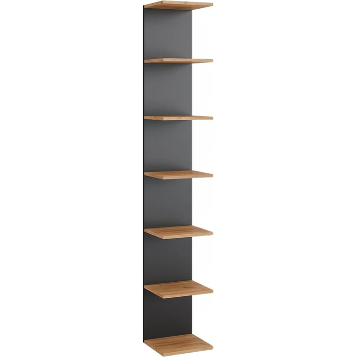 Wandregal Paolo Anthrazit 30 x 190 cm Vicco – Bild 1