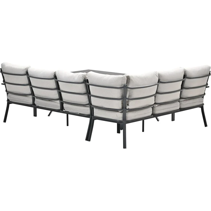 Garden Impressions Sergio Lounge Dining Set 3-teilig – Aluminium Lounge-Essgruppe für Terrasse & Garten – Bild 8