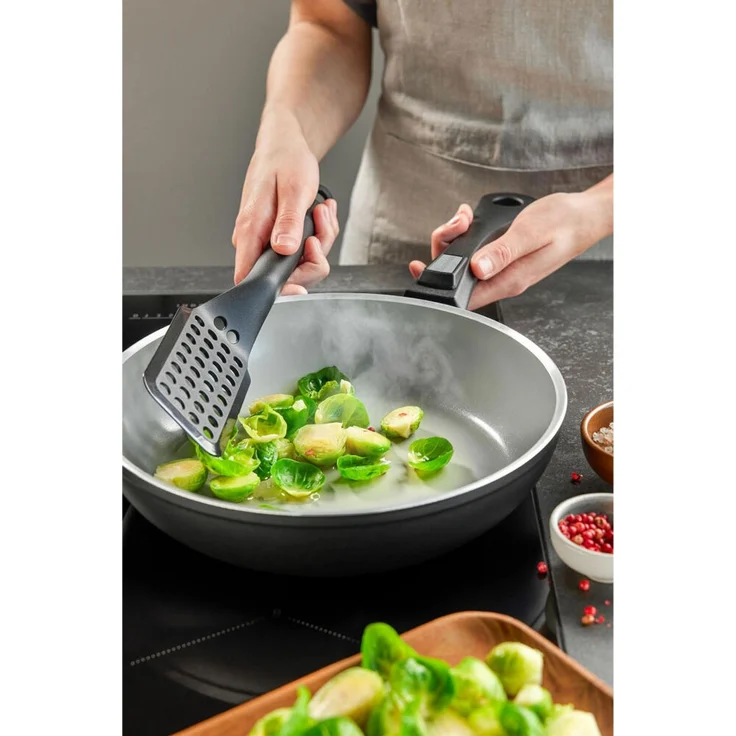 Berndes b. perfect Schmorpfanne, Pfanne, Induktionsgeeignet, Aluminium geschmiedet, Schwarz, Ø 28 cm, 0002573228 – Bild 6
