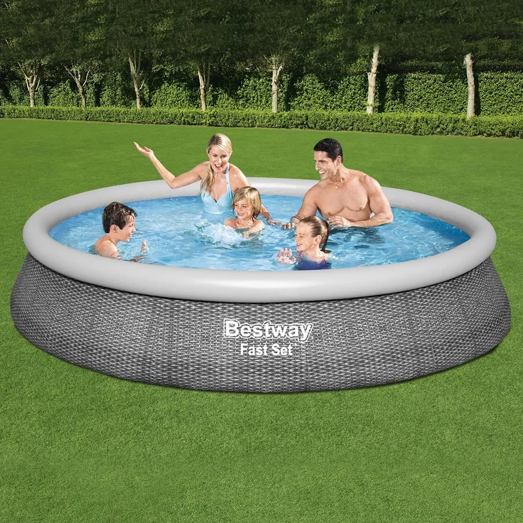 Bestway Fast Set™ Pool-Komplettset, mit Filterpumpe Ø 396x84 cm – Bild 2