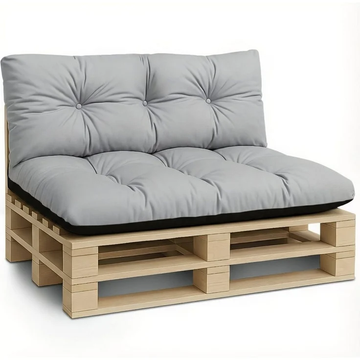 Amazinggirl Palettenkissen Outdoor Kissen Auflagen für Paletten Europaletten und Palettensofa – Bild 1