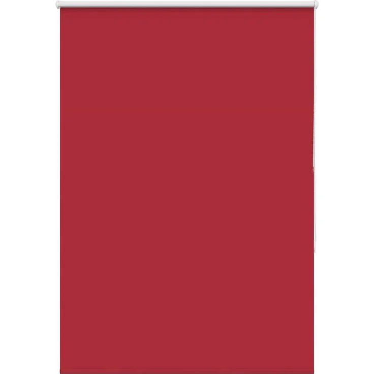 vidaXL Verdunkelungsrollo Rot 110x130cm Stoffbreite 105,7cm Polyester 4011754 – Bild 1
