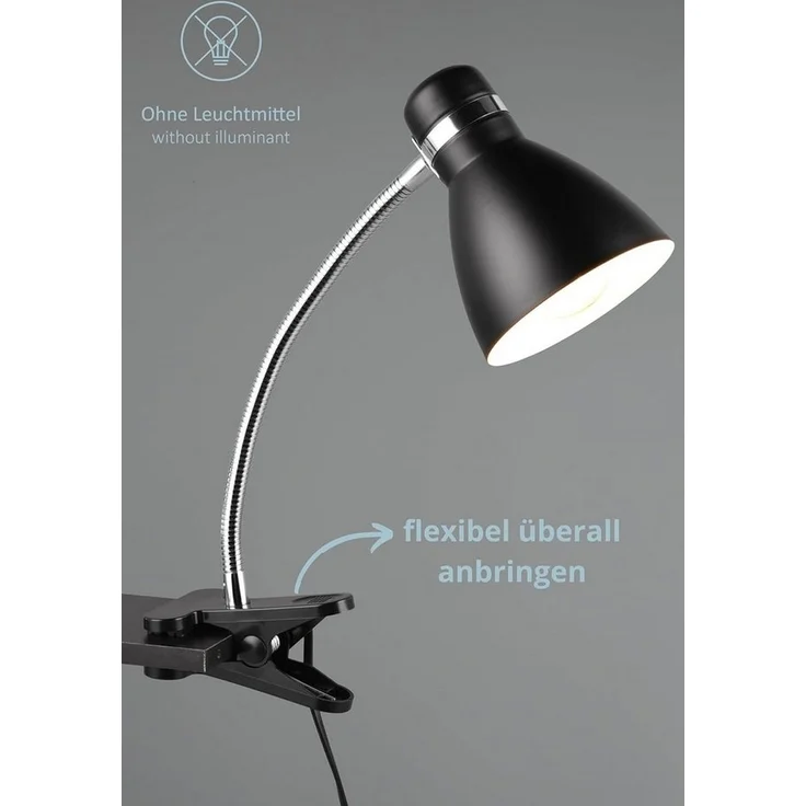 lightling Klemmleuchte Harley, ohne Leuchtmittel, Schnurschalter, flexibel, IP20 Indoor – Bild 2