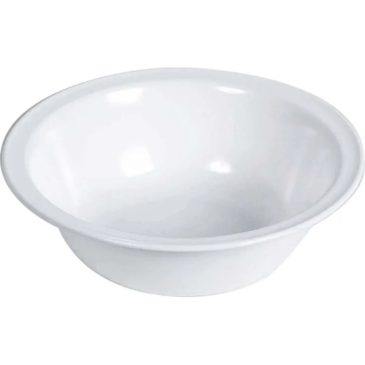 Waca Melamin Schüssel, 23, 5 cm Ø, groß, weiß
