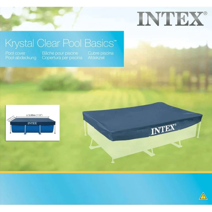 Intex Poolabdeckung Rechteckig 300x200 cm 28038 3202773 – Bild 2