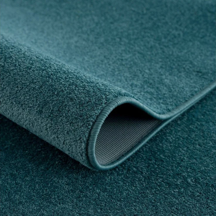 Sanat Teppich UNI, auch als Läufer und Rund, rechteckig, Höhe: 13 mm, robuster Kurzflorteppich, große Farbauswahl, Wohnzimmer, alle Räume – Bild 4