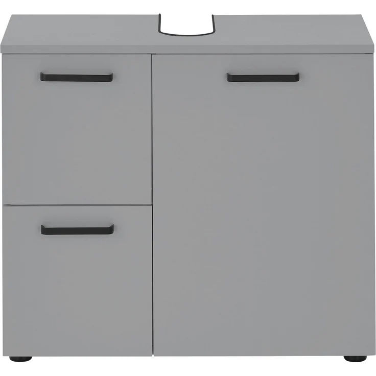 BASIC by Balculina Waschbeckenunterschrank Vanice, Badezimmerschrank B/H/T 70x60x35cm (1-St) Breite 70cm, Softclose, FSC-Mix 70%,Made in Europa – Bild 2
