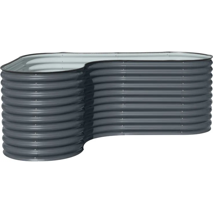 Westmann Grow Faster L | Metall Hochbeet L-Form |