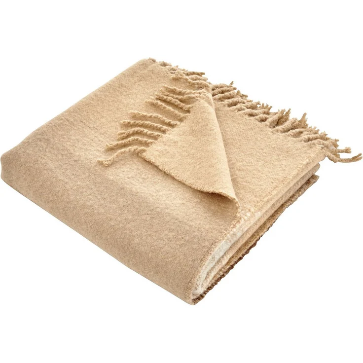 Wohndecke Bouclé garngefärbt, Leonique, mit Farbverlauf – Bild 1