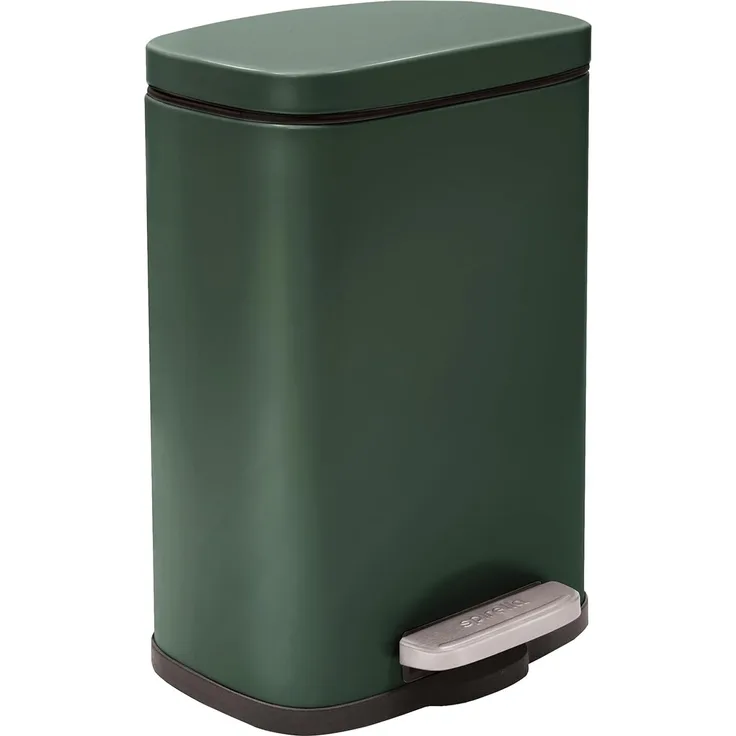 Treteimer Akira - Dunkelgrün matt 5 Liter