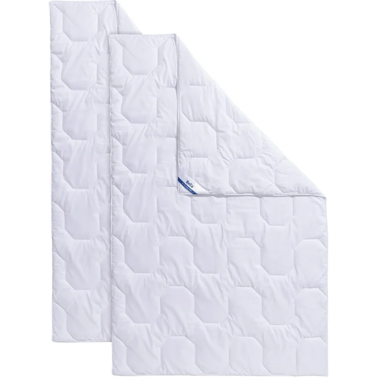 Microfaserbettdecke, 2 für 1, Bettdecken für Sommer und Winter, inkl. 1 Gratis-Leichtdecke, Beco, Füllung: Polyester, Bezug: Polyester, Bettdecke 155x220 cm – Bild 2