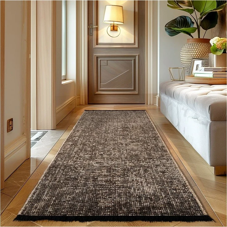 Carpettex Veloursteppich Boho Design, Rechteckig, Höhe: 7 mm, Baumwolle, Waschbarer Teppich, Boho-Stil, Wohnzimmer, Schlafzimmer – Bild 5