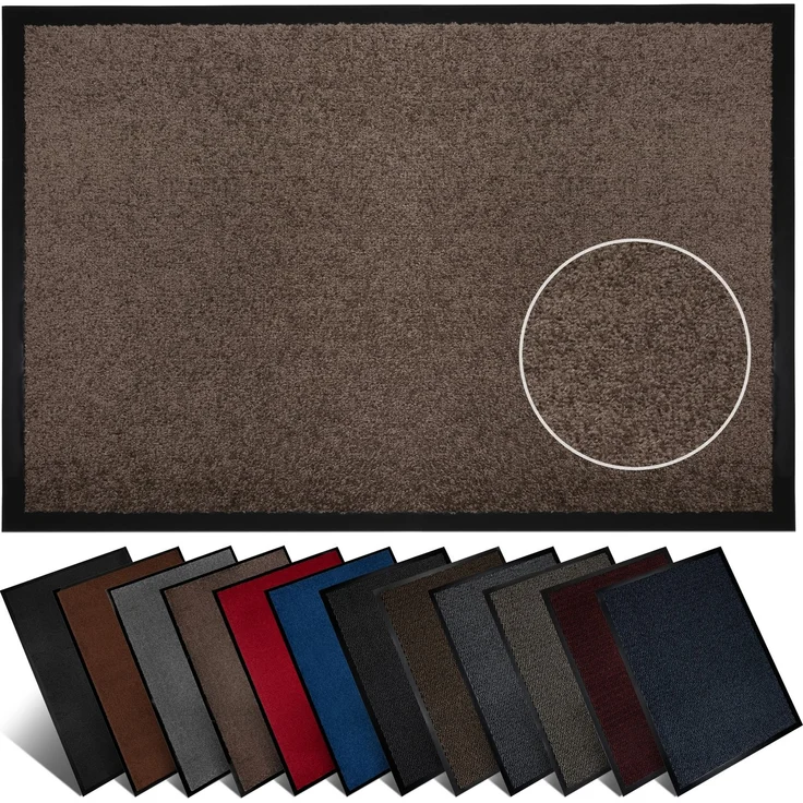 Furni24 Fußmatte - Beige, 60 x 90 cm – Bild 1