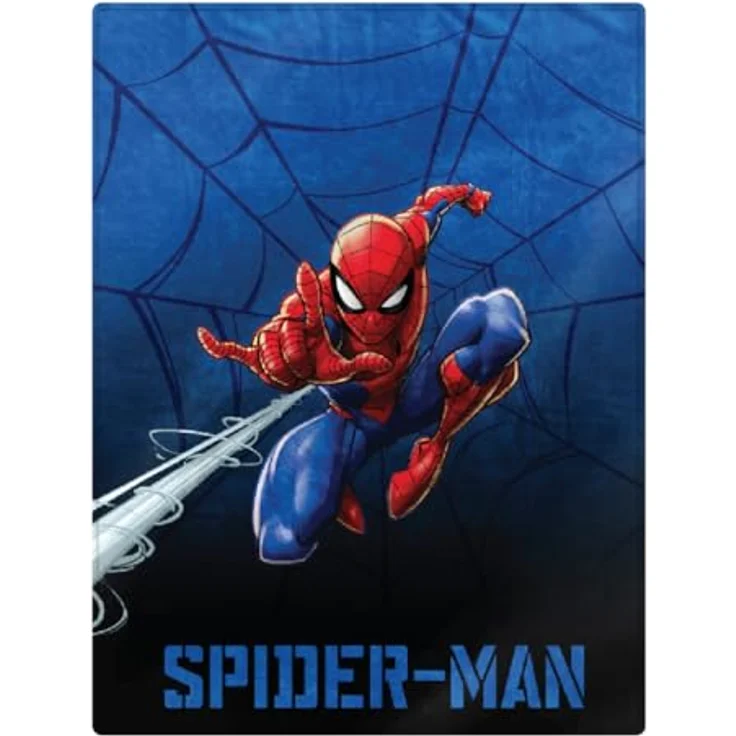 Wohndecke Spiderman Fleecedecke Kuscheldecke 150 x 200 cm, MARVEL – Bild 2