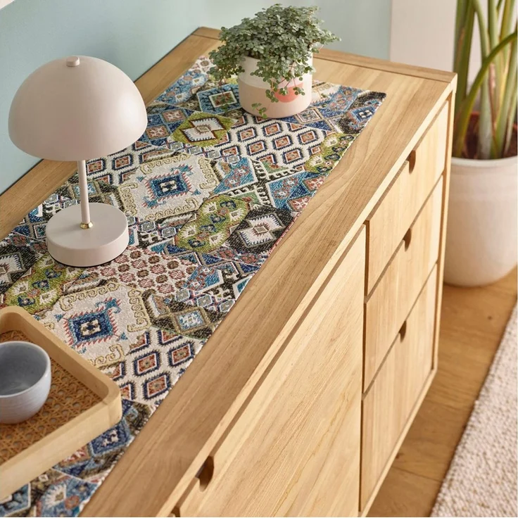sander table + home Tischdecke Tischläufer "Shiraz", Gobelin Ornamente – Bild 2