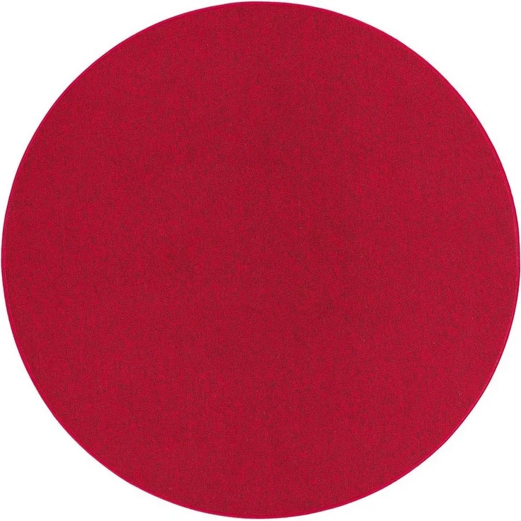 Snapstyle Veloursteppich Feinschlingen Velour Teppich Strong Rund, Rund, Höhe: 5 mm – Bild 3