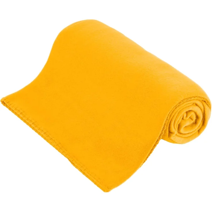 Teesa Polar-Decke 130x150 cm TEESA - gelb – Bild 1