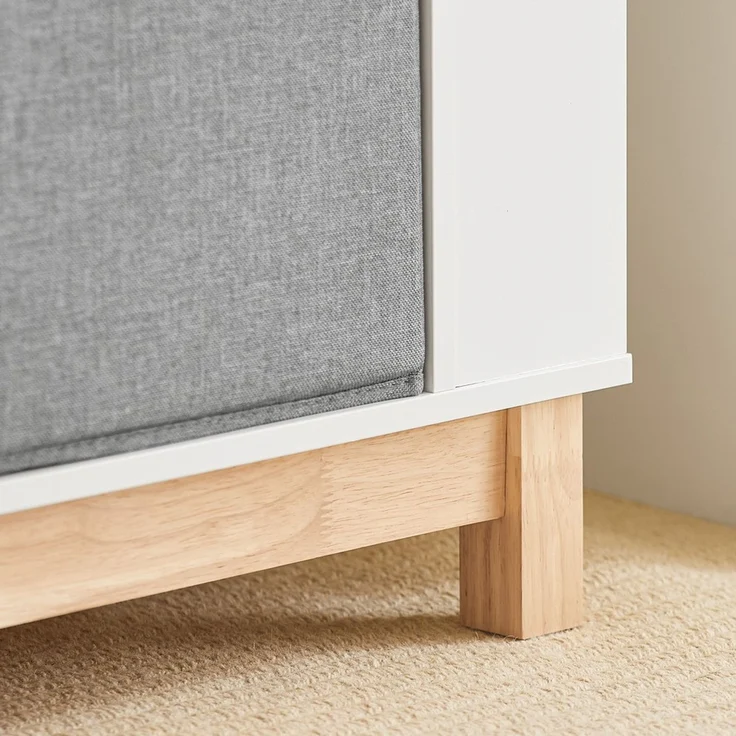 SoBuy KMB85-W Kinderregal, MDF, Lackiert, Weiß, 100 x 80 x 35 cm – Bild 7