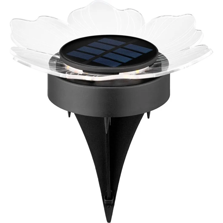 Ambia Garden 'RICHMOND' Solarleuchtenset, Kunststoff schwarz/weiß, Set mit Erdspieß, Solarbetrieb – Bild 5