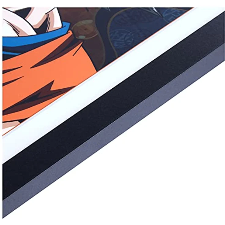 GB eye Dragonball Z Poster Son Goku, gerahmt, 45 x 34 cm, schwarz, robuste Qualität, PFC1974 – Bild 3