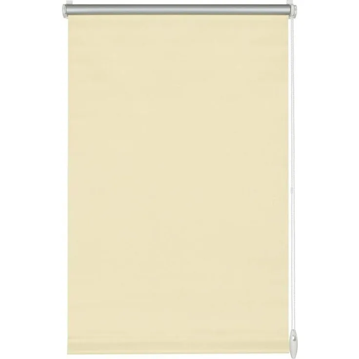 YOURSOL EasyFix Thermo Rollo, Verdunklung für Fenster, Klemm-Rollo ohne Bohren, Beige, 40x150 cm