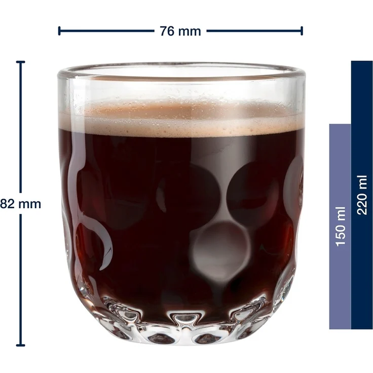 Leonardo GOCCE Kaffee-Set mit Untersetzer 6-teilig – Bild 3