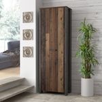 Dielenschrank CLIF 1-trg. Optik: Old Wood Vintage von Forte